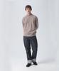 Beullumeol Pbt Wool Half Zip-Up Neck Knit - Camel