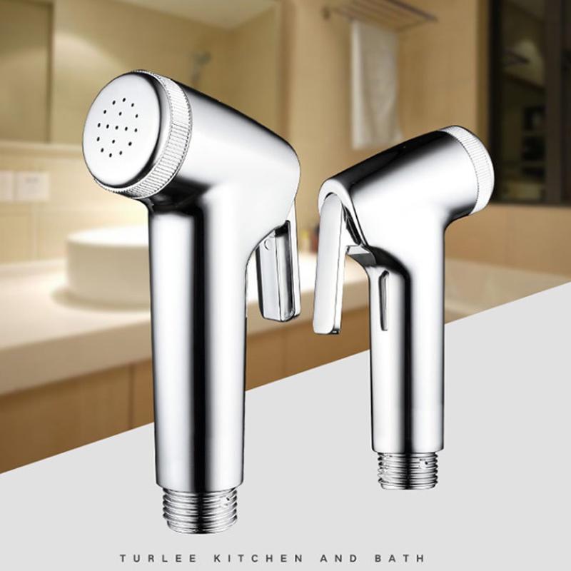 Chrome Bidet Shattaf Douche Spray Tap For Hygienic Toilet Cleaning