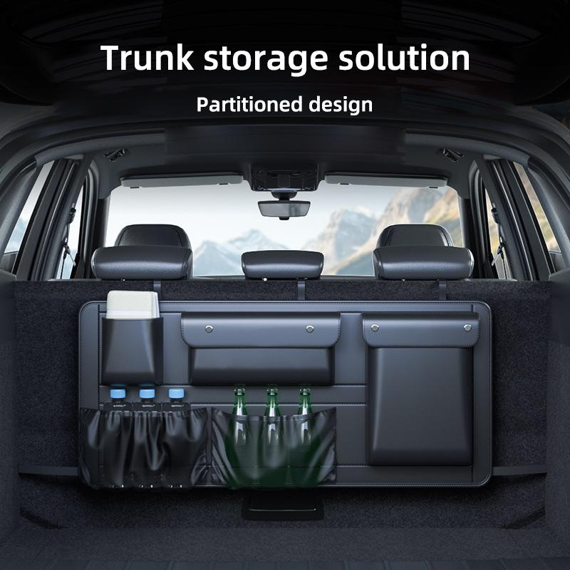 Multifunctional Car Storage Bag Organizer Trunk Interior Supplies Versatile Vehicle Storage Solution Car Interior Storage