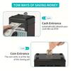 Creative Piggy Bank Automatic Mini Safe Coins Cash Saving Money Box Password Counter Code Key Lock Coin Bank ATM Child Gift