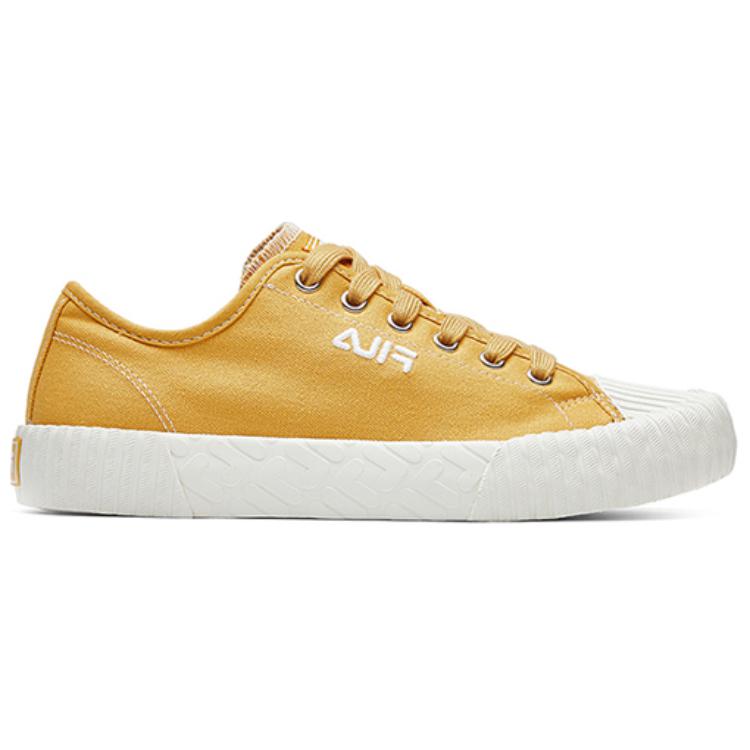 FILA Fmc Carve Series Breathable Lightweight Low-Top Canvas Shoes Women sneaker Yellow F12W034415FGG