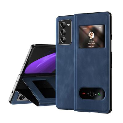 Full Coverage Leather Business Case For Samsung Galaxy Z Fold4 5g Fold 4 Fold3 Fold2 Fold 3 2 Zfold4 Shockproof Folding Cover