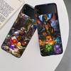 Game D-Dungeons D-Dragons D-DND Phone Case For Samsung Z Flip 7 6 5G Galaxy Z Flip 5 4 3 Black Hard Cell Cover Luxury PC Shell