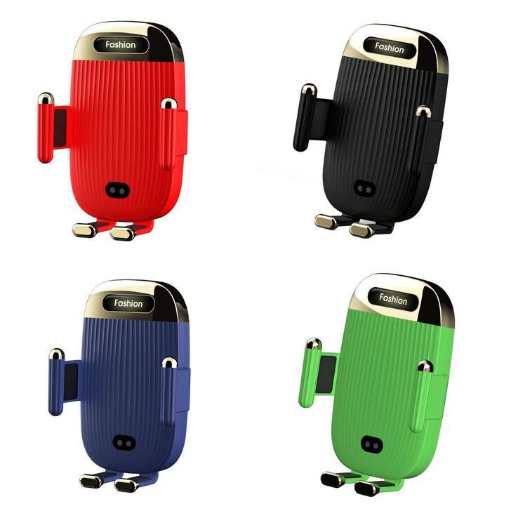 Smart Clip Infrared Sensing Car Wireless Charger & Phone Holder with Fast Charging S18 Infrared 15W (Silent)