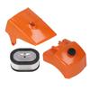 Air Filter with Cylinder Cover Set Plastic Replacement for Stihl 066 MS660 MS650 Chainsaw 000 120 1654