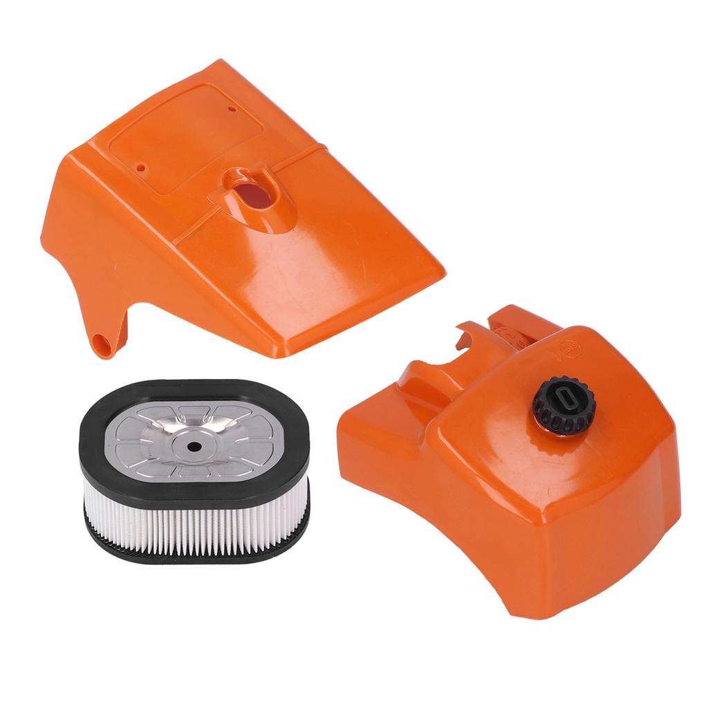 Air Filter with Cylinder Cover Set Plastic Replacement for Stihl 066 MS660 MS650 Chainsaw 000 120 1654