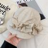 Lace Trim Small Face Fit Equestrian Hat Sun Protection Octagonal Cap  Spring Season