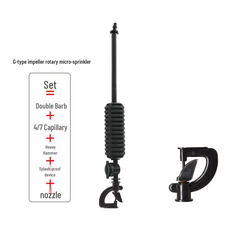 Rotating Greenhouse Hanging Micro Sprinkler for Cooling and Irrigation