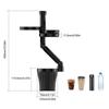 Car Cup Extension Tray Multi-Functional Cup Holder Tray With 360 Degree Function For Storing Snacks Keys Mobile Phones