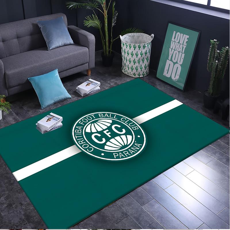 1PC rug Coritiba Football Club Return Carpet, Chair Rug,Area Rug for Office Bedroom living rooms bedroom, Doormat decor Christmas fan gifts