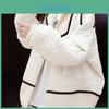 Cozy Autumn Winter Wool Cardigan With Splicing Design For Women Casual Wear