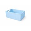 Blue Organizer Container with Holders for Small Items, Cables, Office