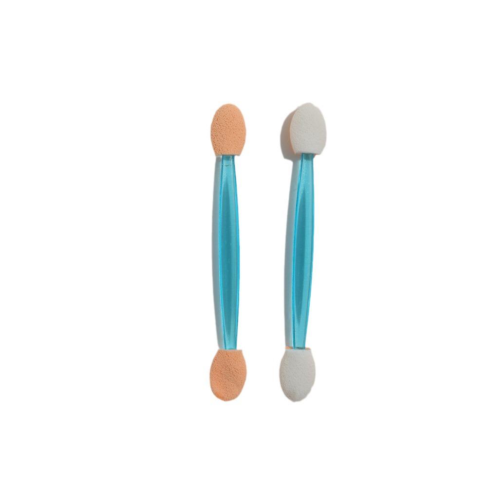 Mini Double-Ended Latex Sponge Eyeshadow Brush - High Quality, Disposable, Strong Powder Application