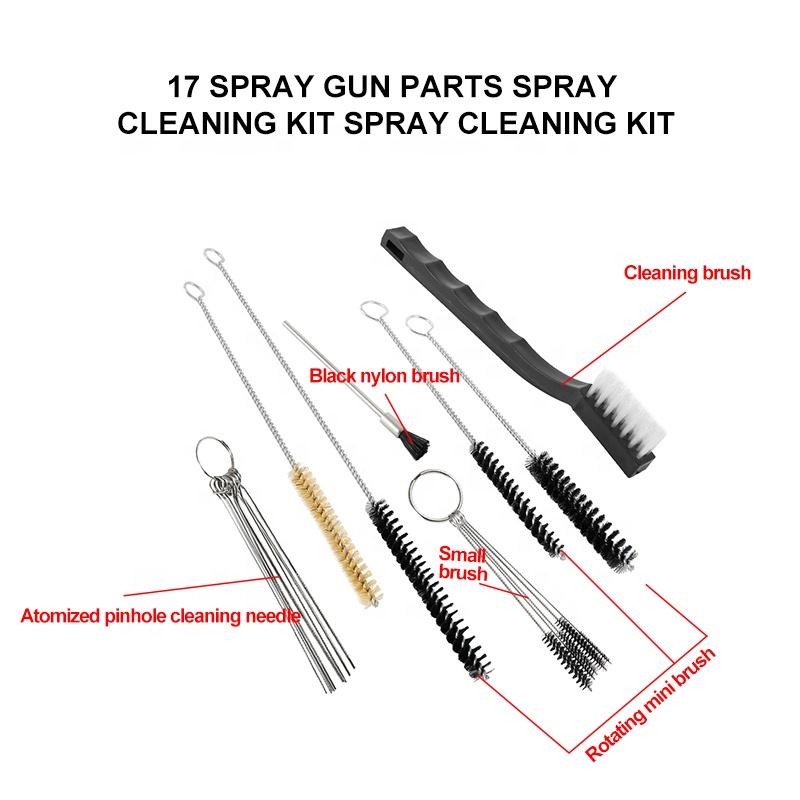 Car Cleaning Tool Set for Spraying and Washing Includes Paint Gun Brush