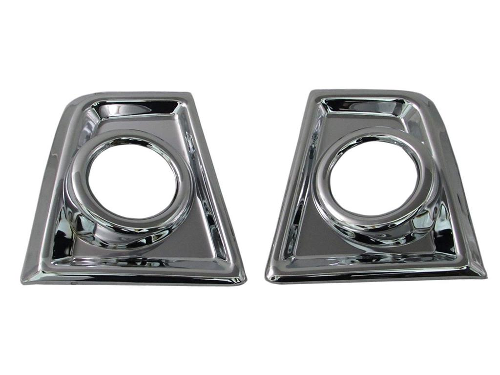 BRIGHTZ Chrome Fog Light Covers for Wagon R Stingray Compatible with 55 Wagon R Stingray Part Number 26787 MH35S/MH55S [FOG-COV-237] MH, MH35, MH55,