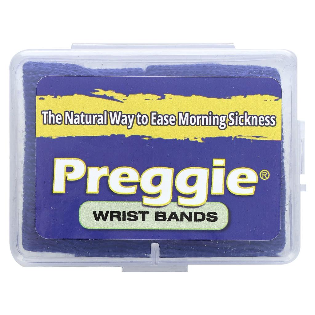 Preggie, wristband, blue, 4 wristbands