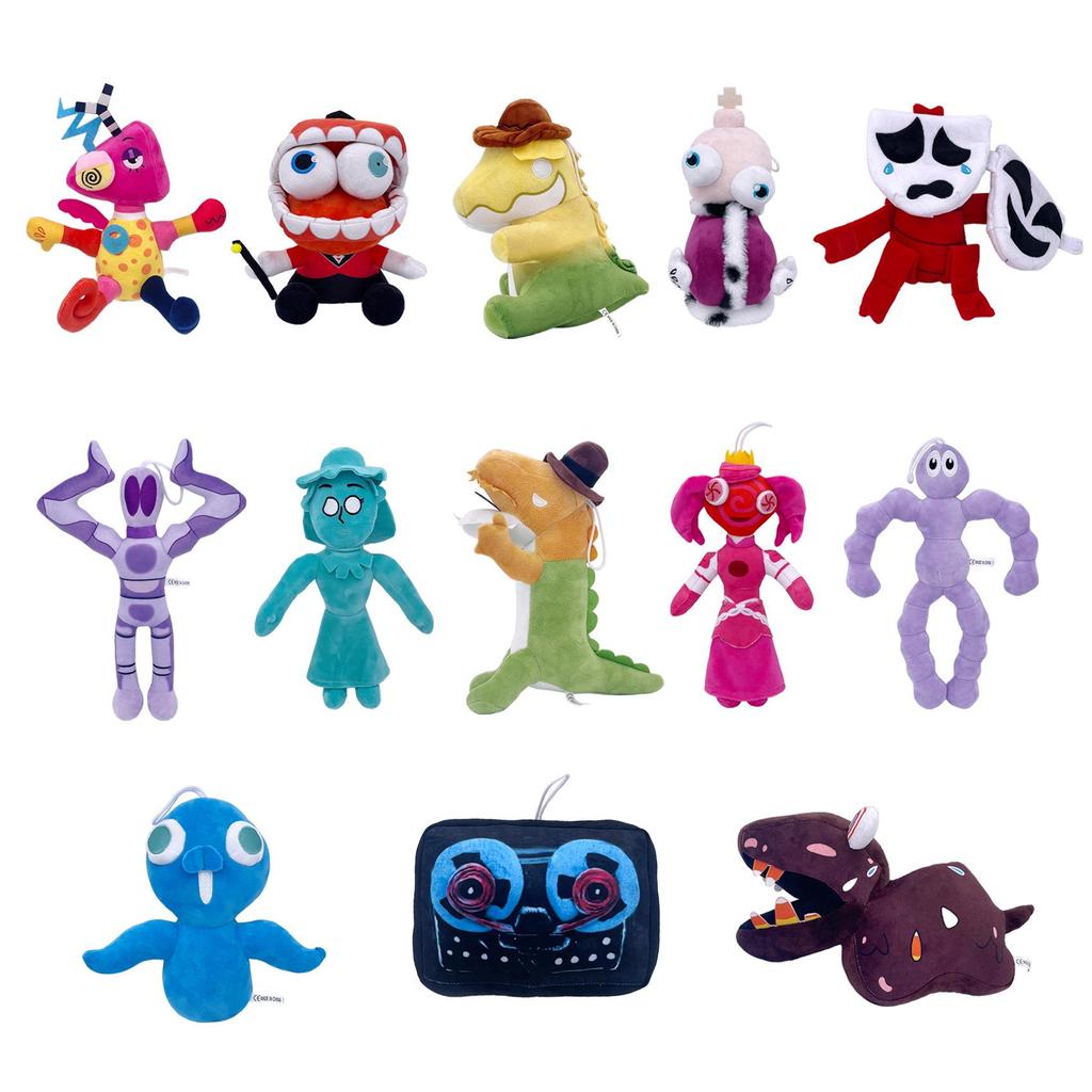 Cross-Border Circus Animation Clown Queen Plush Doll - Free Shipping, Perfect Children's Gift