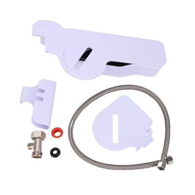 Bidet Toilet Seat Attachment Self Cleaning Dual Nozzles Bidet Attachment with Phone Holder Water Pressure Control 3