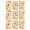Fall Harvest Window Stickers, 9-Sheet PVC Cling Decorations Viewed Indoors and Outdoors for Smooth Glass Thanksgiving Display Arrangements