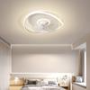 Round Ceiling Fan Lights For Living kitchen Bedroom Dining Room home decor Indoor Lighting Remote Control Dimmable Lamp Lustres