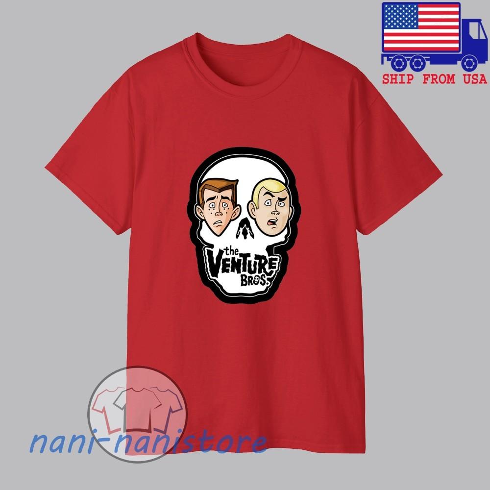 The Venture Bros Cartoon TV Show Men#039;s Red Size S5XL Unisex T-Shirt S