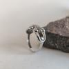 Серебряное кольцо с фианитами 0.25ct, вес изделия 3,17 гр (2197645)