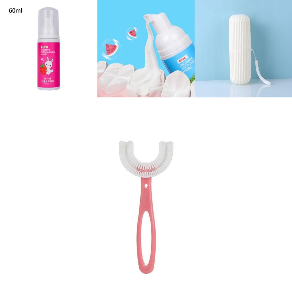 Comfort-fit Silicone Toothbrush For Kids Aged 1 To 7 Promoting Healthy Habits