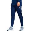 Adidas Knitted Sweatpants Men's Blue Moderate Straight Fit Pants GH7134