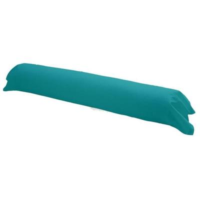 Bolster Cushion - Turquoise - 45 X 185 Cm - 100% Cotton - Ideal for Bedroom - Standard Size