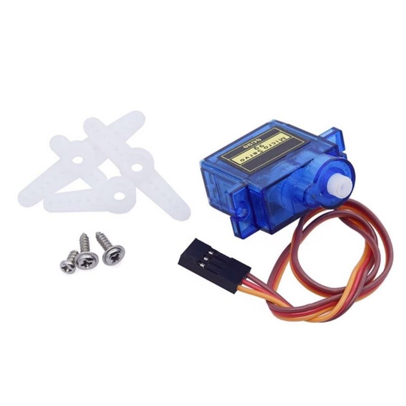 Lightweight SG90 9G Miniature Servo Motor For Aircraft Models And DIY Robotics Projects Nylons Construction