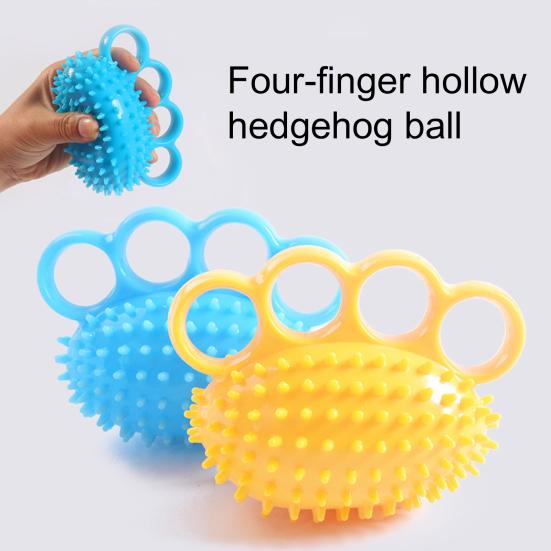 Hand Grip Exerciser Ball High Elasticity Bump Design Recovery Training Hand Acupuncture Point Activation Grip Strengthener Ball for Home