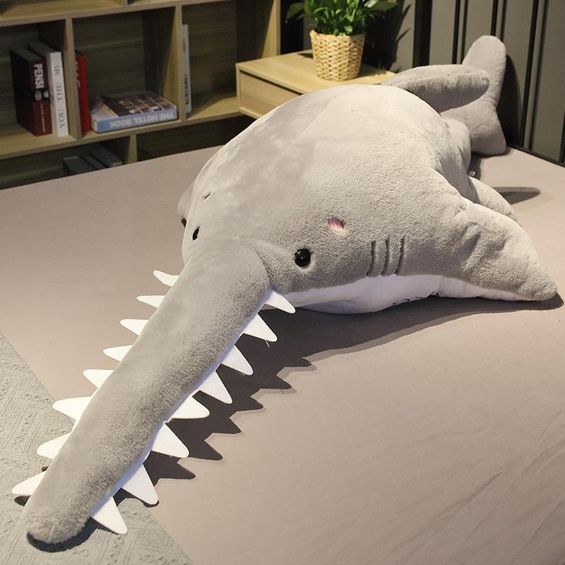 Marine Animal Megalodon Plush Toy Stuffed Doll Bedroom Decoration Kids Gift