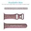 For Apple Watch 10 46mm/Ultra 2/Ultra 49mm/9 8 7 45mm/SE (2023) SE (2022) SE 6 5 4 44mm/3 2 1 42mm Rose Engraved Silicone Strap