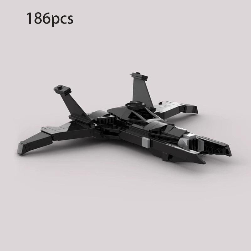 MOC Children's Gift Building Blocks Batman Tank Compatible with Arkham Batwing Model Male Assembled Toy