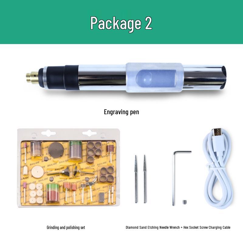 Mini Electric Nail Art Engraving and Grinding Pen with Lithium Battery
