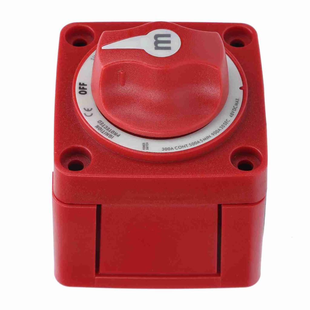 Yacht Battery Switch Single Circuit Isolator  Yacht Battery  Single Circuit 6006 M‑Series Hard‑Wearing for Marine Boat  12‑48V