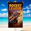 Quick Dry Beach Towel Rocket League Pattern, Lightweight Absorbent Towel for Pool Beach Vacation Use