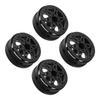 4PCS 1.9in Wheel Rims Carbon Fiber RC Beadlock Wheels Rims for Axial SCX10 1 10 RC Crawler for Gen8 for Gelande II for