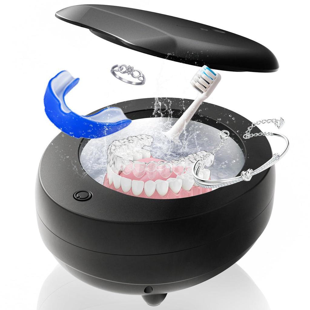 Ultrasonic UV Denture & Jewelry Cleaner for Household Use