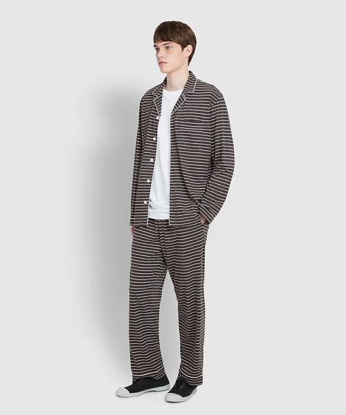 

[JAJU] Мужской умный хлопковый пижамный комплект 10-й длины [Доставка из Кореи] 100% Оригинал Dark Charcoal - M