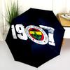 Fenerbahçe Legacy: Spirit Folding umbrella Suitable for all seasons travel outdoor printing Three folds