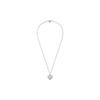 Gucci Blind For Love Heart Eye Engraved Shiny 925 Silver Necklace Women Necklace 455542-J8400-0701