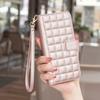 Case S24 Ultra Wallet Flip Phone Case on For Samsung Galaxy S24 S23 S22 S21 Ultra Plus S23 S21 FE Luxury Checkered Leather Cover