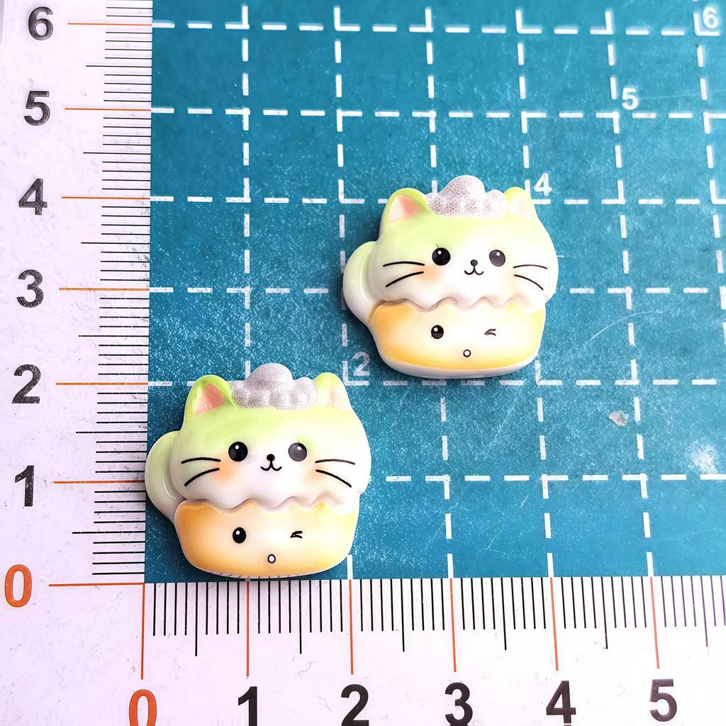 DIY Candy Toy Resin Accessories: Cartoon Puppy, Panda, Cat Cream Glue for Phone Cases.