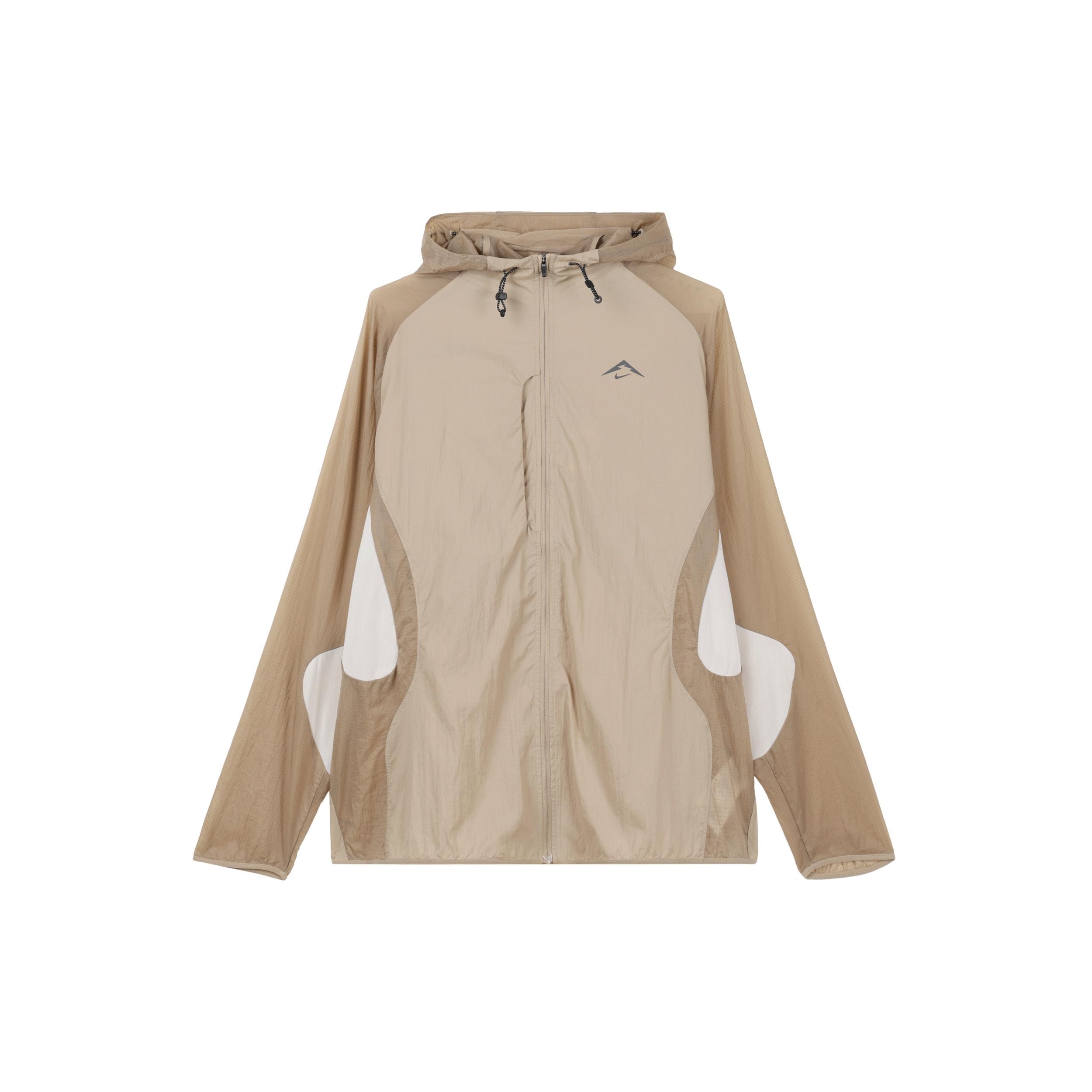 Nike Trail Aireez Running Jacket Asia Sizing  Khaki  Men s FN4003-247 L