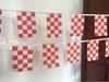 F1 Racing Zwart-Wit Schaakbord Vlag Banner - Rode & Witte Optie Beschikbaar