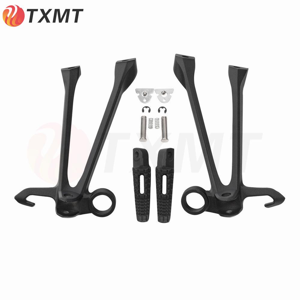 Suzuki GSXR1000 K9 09-14 Front Footpeg and Rear Triangle Bracket Assembly