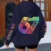 Frühling Herbst Punk Nummer 67 Kinder Kapuzenpullover Jungen Vintage Sechs Sieben Druck Lässig Langarm Streetwear Mode Mädchen Kapuzenpullover