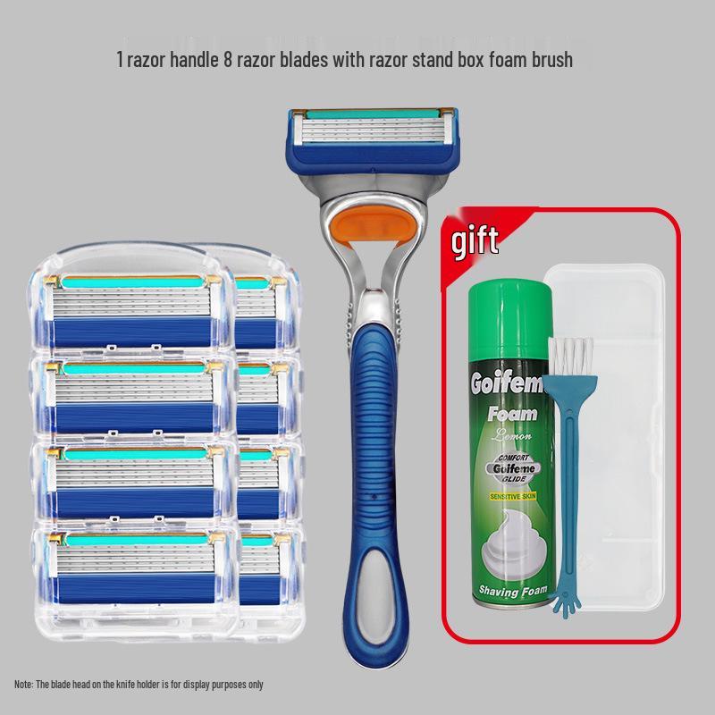 Old-Fashioned Drop-Shipping Compatible Razor: 5-Layer Gillette Fusion5 Shaving Knife