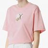 Burberry Drop Shoulder Sleeve T Shirt Women's Pink 80246521